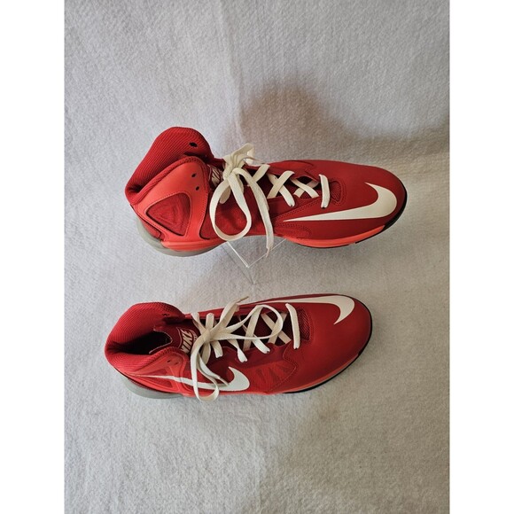 Nike Hyperdunk 2012 Red White Men\'s Size 11.5 Basketball Shoes main image 4